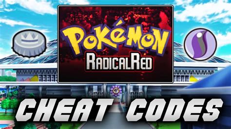 I tried to use it near the end but it says invalid code. . Pokemon radical red cheat codes 30